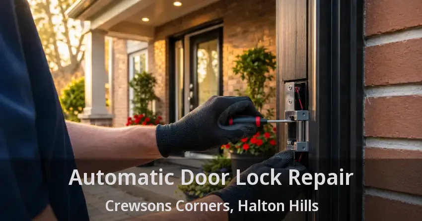Automatic Door Lock Repair Crewsons Corners, Halton Hills - ON