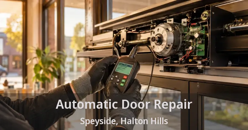 Automatic Door Repair Speyside, Halton Hills - ON