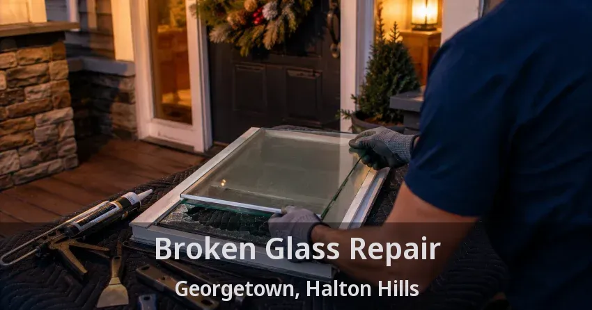 Broken Glass Repair Georgetown, Halton Hills - ON