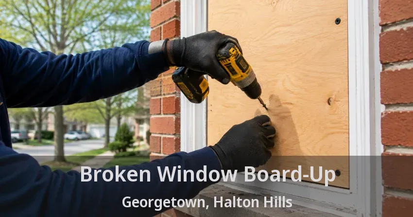 Broken Window Board-Up Georgetown, Halton Hills - ON