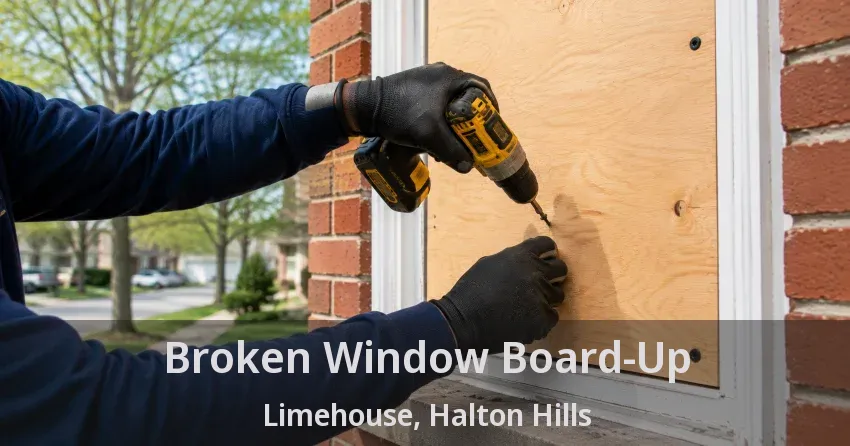 Broken Window Board-Up Limehouse, Halton Hills - ON