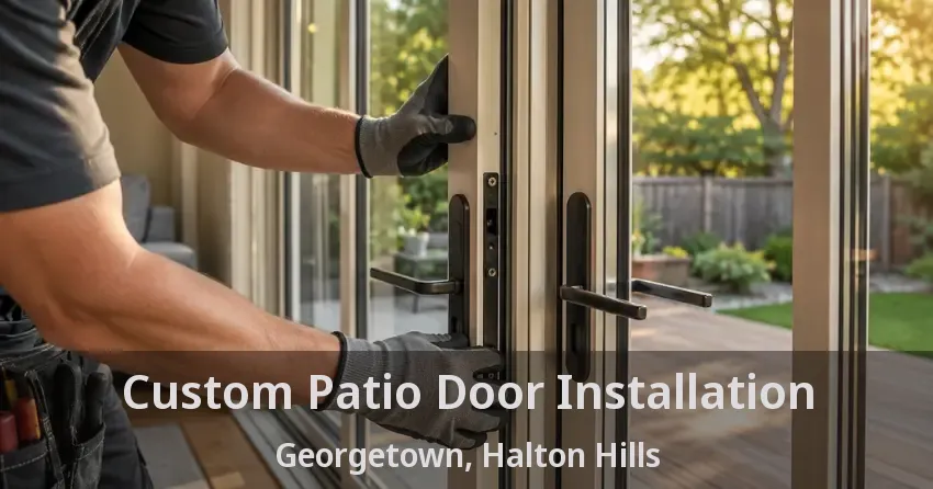 Custom Patio Door Installation Georgetown, Halton Hills - ON