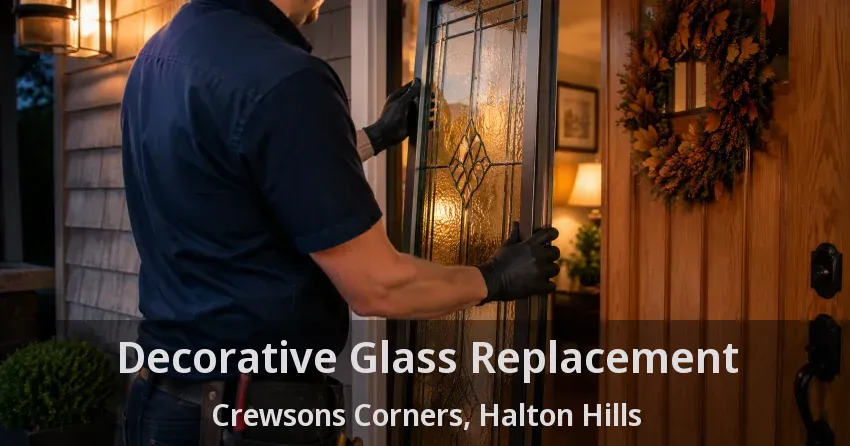 Decorative Glass Replacement Crewsons Corners, Halton Hills - ON
