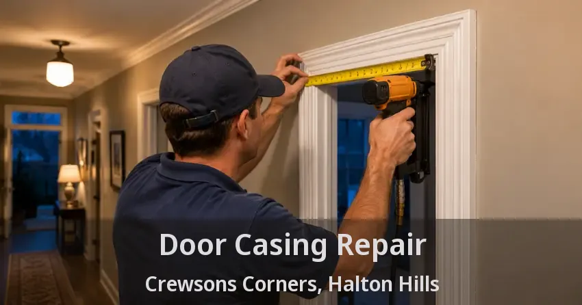 Door Casing Repair Crewsons Corners, Halton Hills - ON
