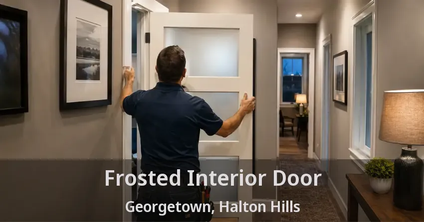 Frosted Interior Door Georgetown, Halton Hills - ON