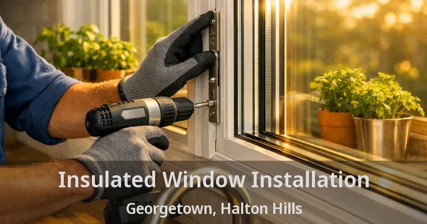 Insulated Window Installation Georgetown, Halton Hills - ON