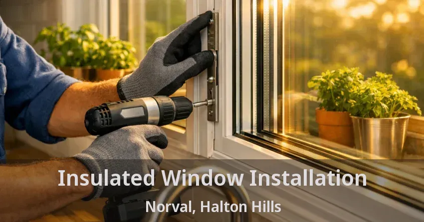 Insulated Window Installation Norval, Halton Hills - ON
