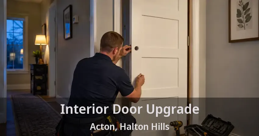 Interior Door Upgrade Acton, Halton Hills - ON