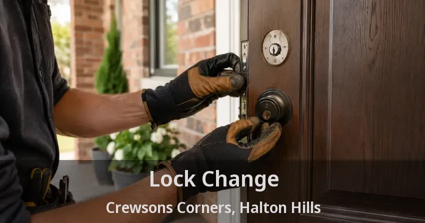 Lock Change Crewsons Corners, Halton Hills - ON
