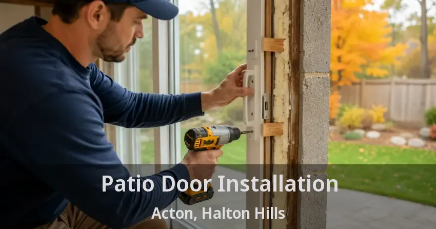 Patio Door Installation Acton, Halton Hills - ON