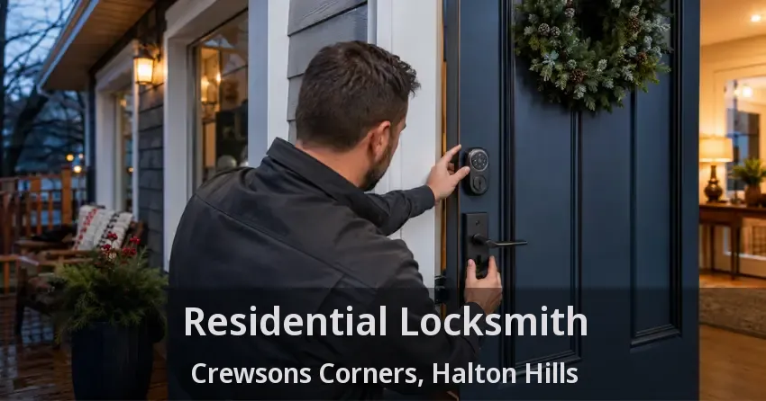 Residential Locksmith Crewsons Corners, Halton Hills - ON