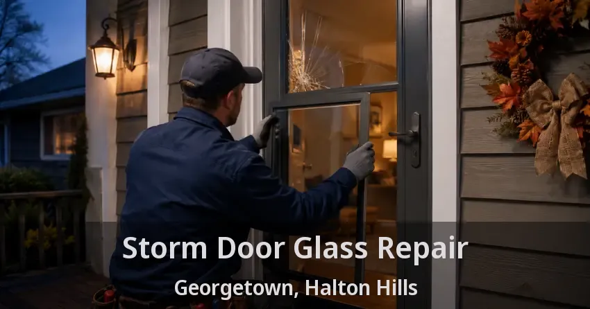 Storm Door Glass Repair Georgetown, Halton Hills - ON