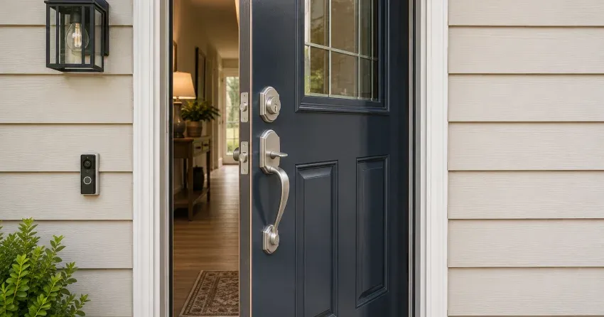 energy-efficient exterior door upgrade installation in Limehouse, Halton Hills