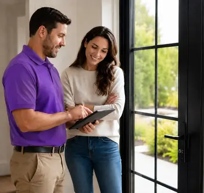 Bright living space with new windows by Windows & Doors Halton Hills